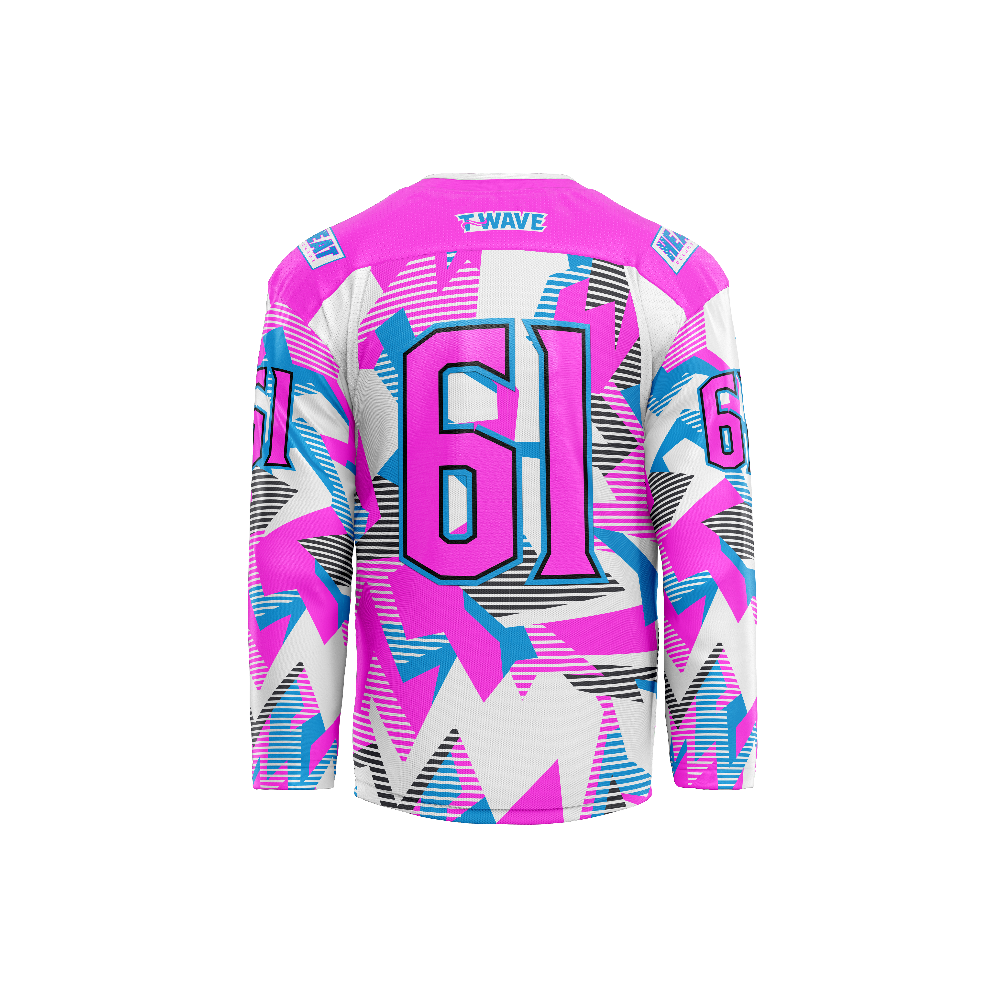 White Columbus Heat FRENZY Jersey