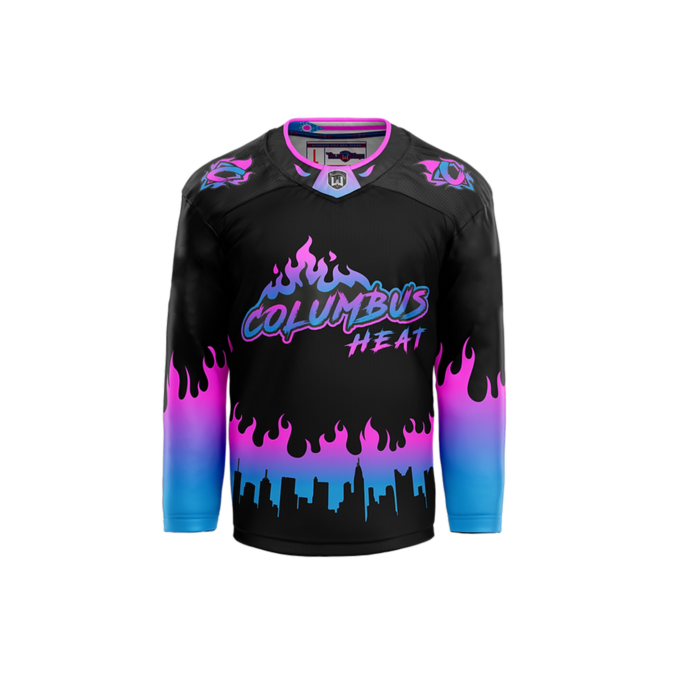 Black Columbus Heat "NASHER" Jersey